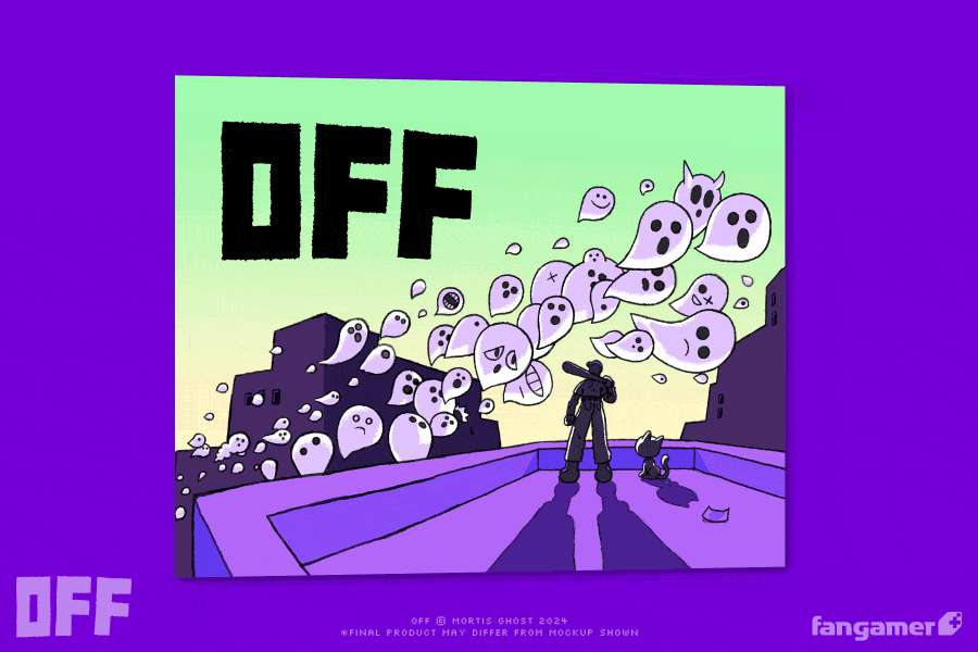 OFF Cover Art Lenticular Poster - OFF