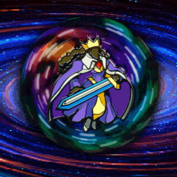 Queen Sigma Spinning Pin