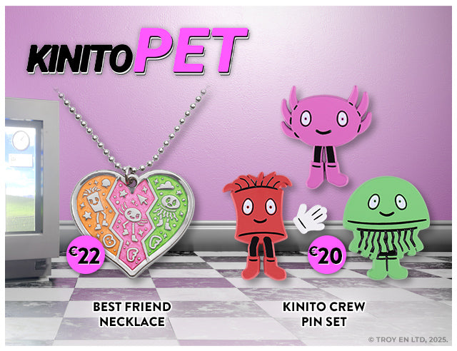 New KinitoPet merch is available at Fangamer.eu
