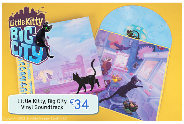 New Little Kitty, Big City Vinyl available at Fangamer.eu