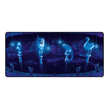Effigies in the Depths Desk Mat