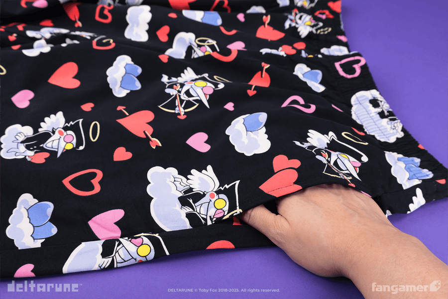 Angelic Spamton Lounge Shorts - DELTARUNE