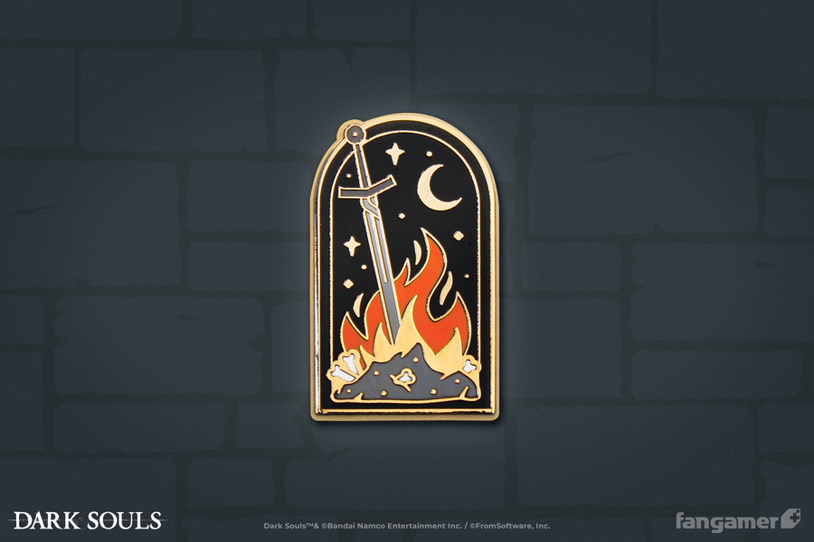 Bonfire Enamel Pin - DARK SOULS