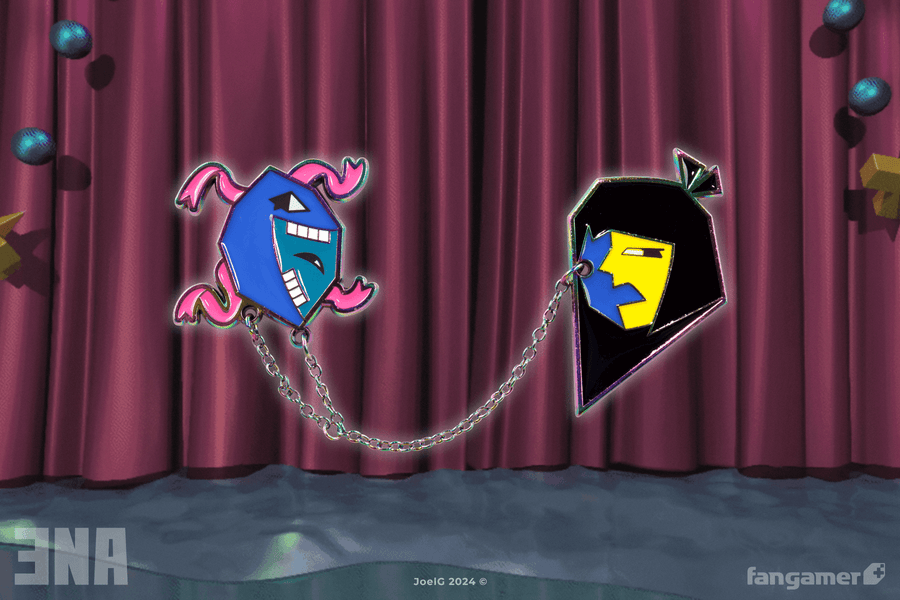 ENA Chained Mask Pin - ENA