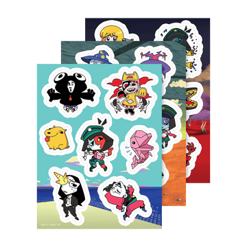 ENA Sticker Sheet Set