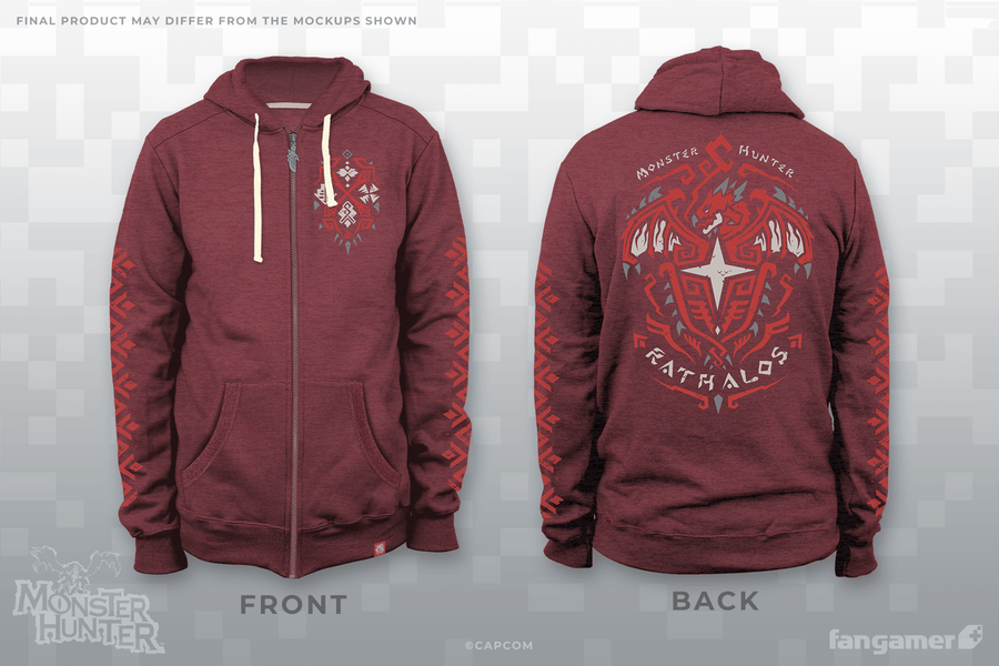 Rathalos Hunter Hoodie - Monster Hunter