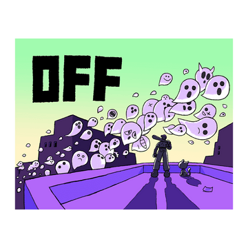 OFF Cover Art Lenticular Poster