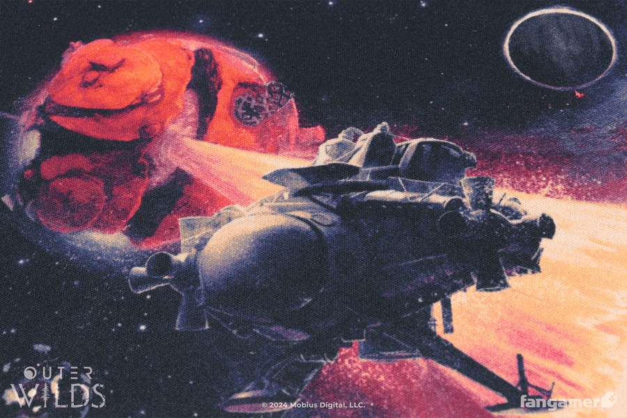 Stellar Sandscape Mousepad - Outer Wilds
