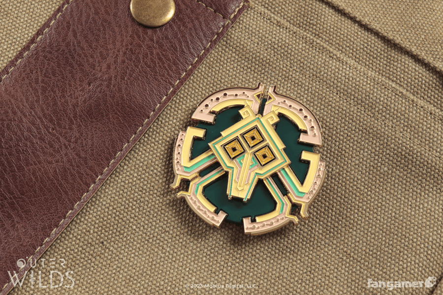 Nomai Mask Pin - Outer Wilds