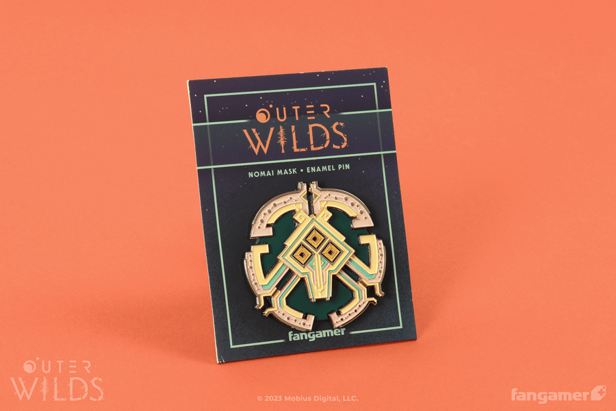 Nomai Mask Pin - Outer Wilds