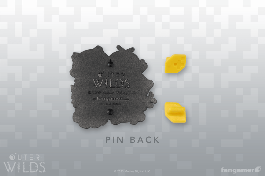 Riebeck's Camp Enamel Pin - Outer Wilds