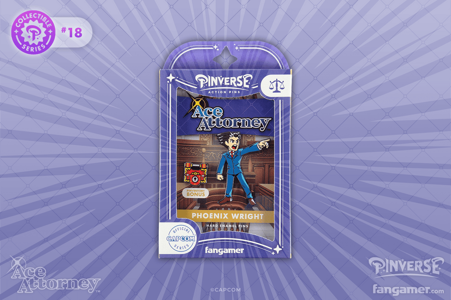 Phoenix Wright Pin Pack - PINVERSE