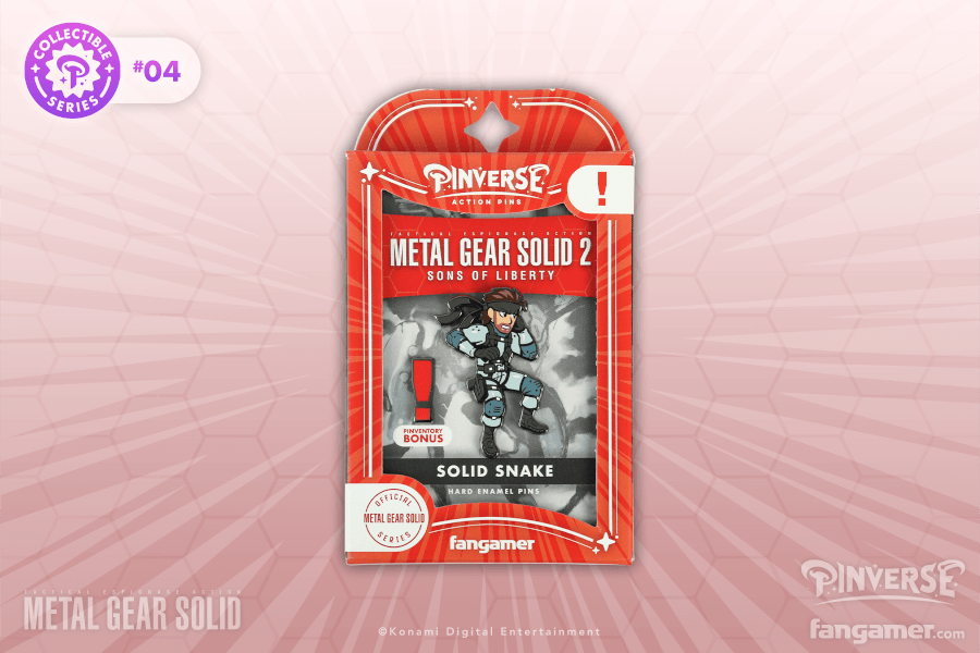 Solid Snake Pin Pack - PINVERSE