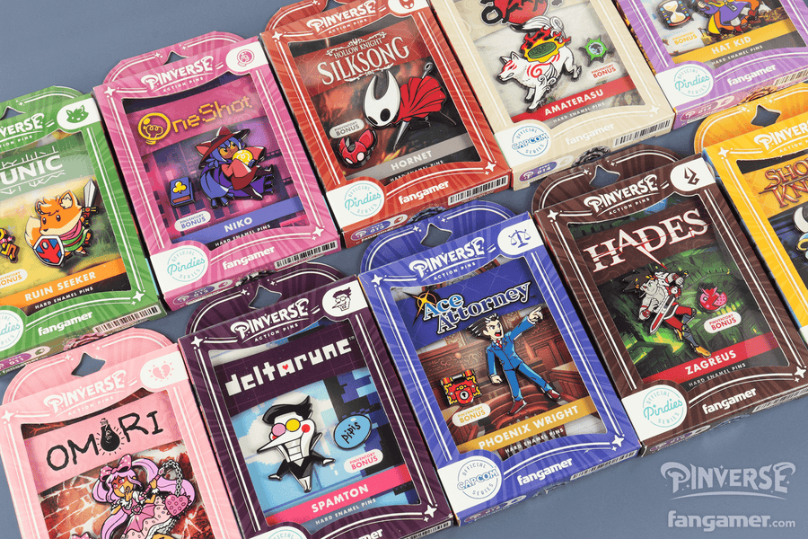 Phoenix Wright Pin Pack - PINVERSE