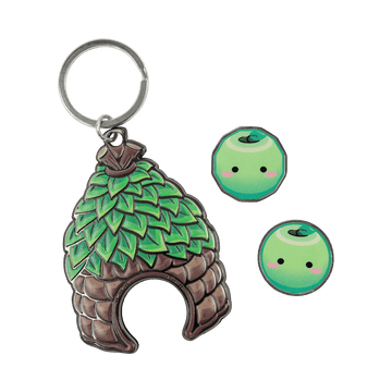 Junimo Hut Token Keychain
