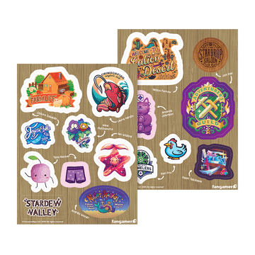 Pelican Town Sticker Sheets