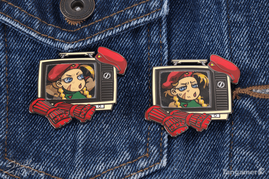 Street Fighter Buddies Lenticular Pin: Cammy - Street Fighter