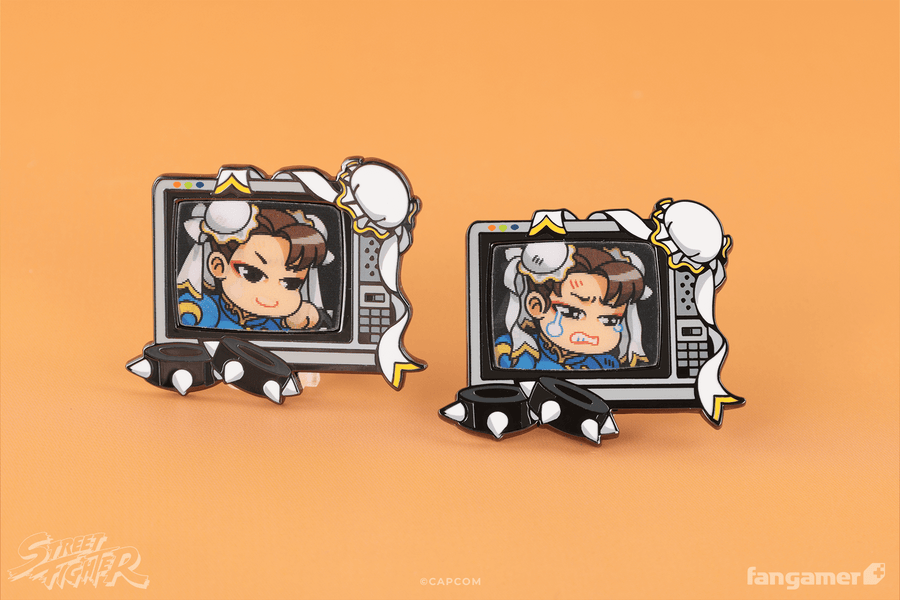Street Fighter Buddies Lenticular Pin: Chun-Li - Street Fighter