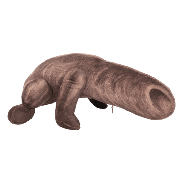 Split Head Zipper-Mouth Plush