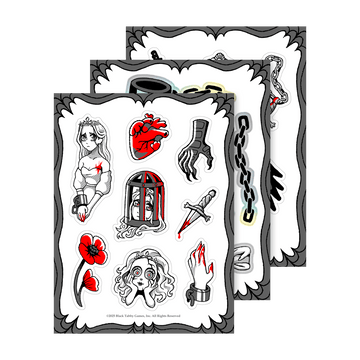 Slay the Princess Sticker Sheet Set