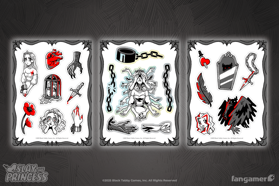 Slay the Princess Sticker Sheet Set - Slay the Princess