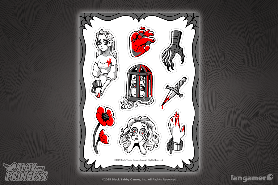 Slay the Princess Sticker Sheet Set - Slay the Princess