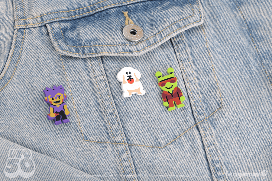 Party House Guests Pin Set - UFO 50