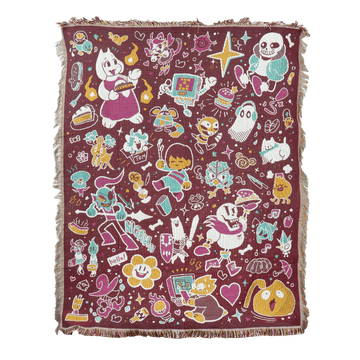 Friends and Foes Throw Blanket