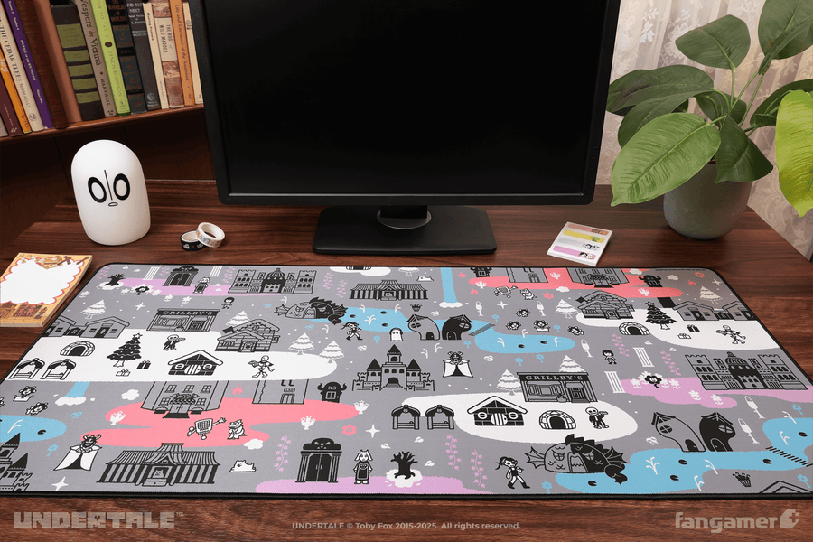 Underground Journey Desk Mat - UNDERTALE