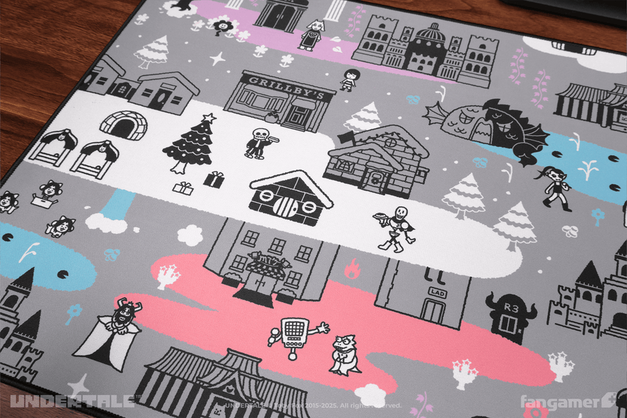 Underground Journey Desk Mat - UNDERTALE