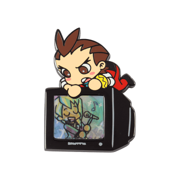 Let's Rock! Lenticular Pin