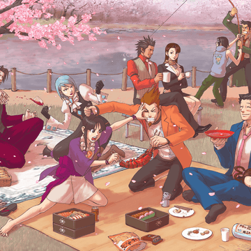 Picnic at Gourd Lake Poster