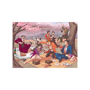Picnic at Gourd Lake Poster