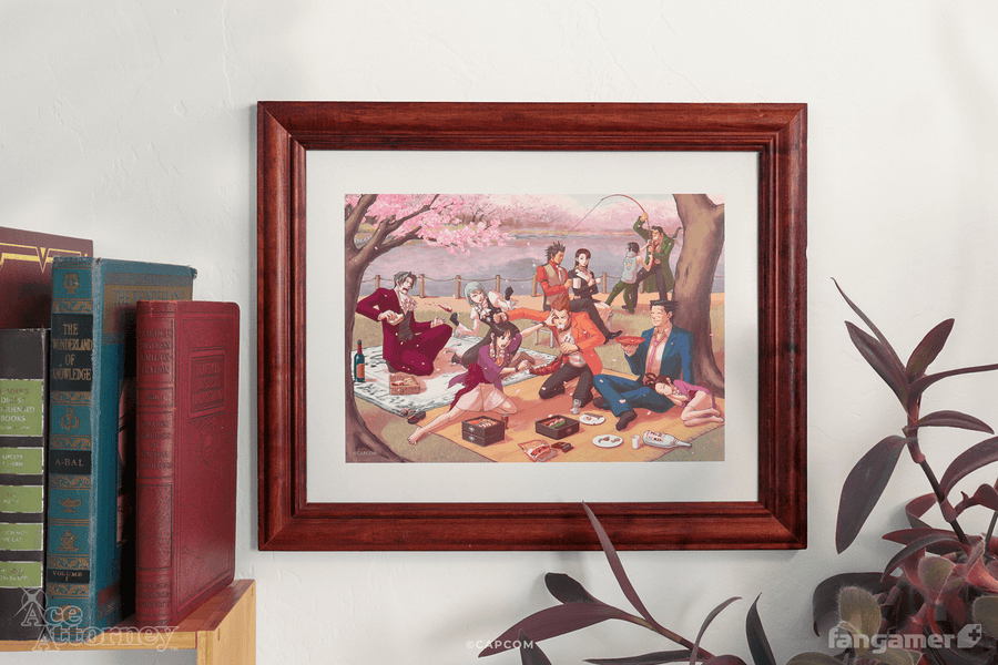 Picnic at Gourd Lake Poster - Ace Attorney