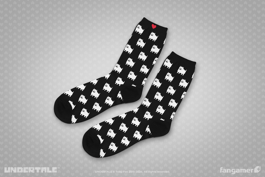 Annoying Dog Socks - UNDERTALE