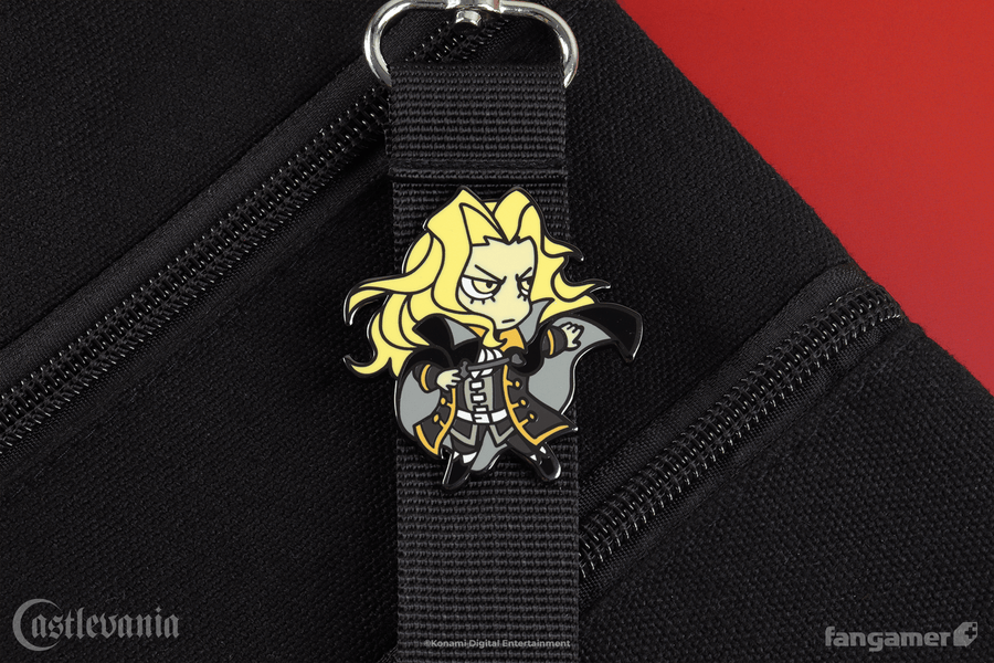 Chibi Alucard Pin - Castlevania