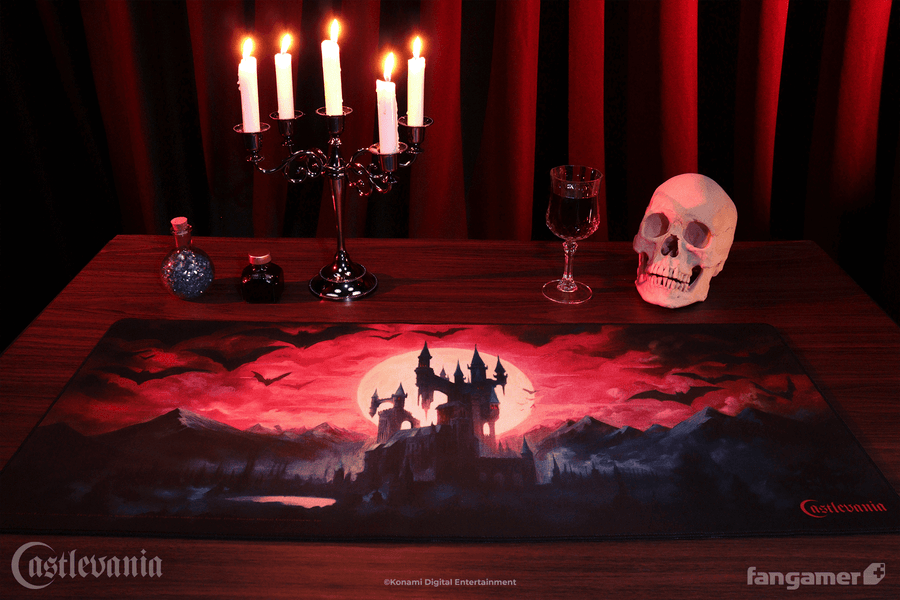 Lunar Citadel Desk Mat - Castlevania