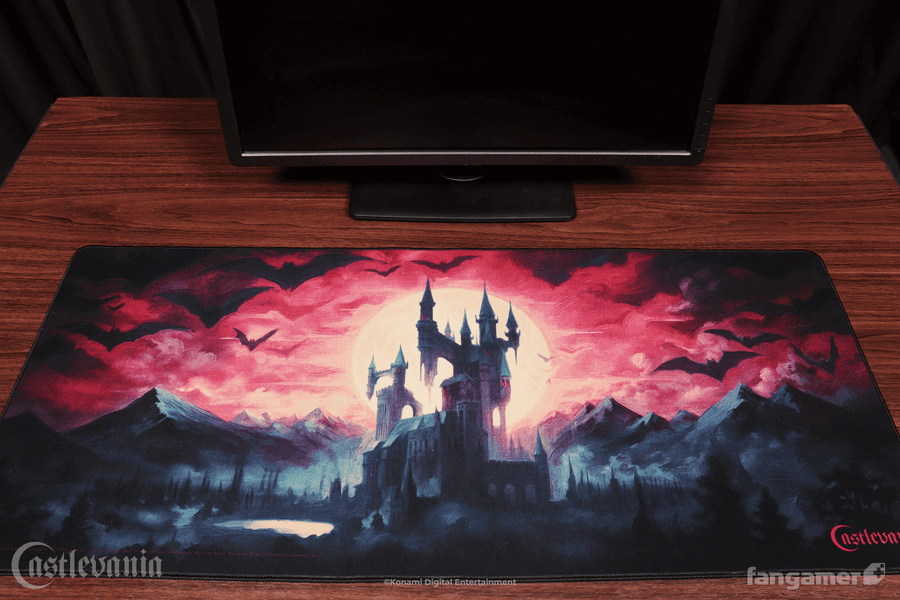 Lunar Citadel Desk Mat - Castlevania