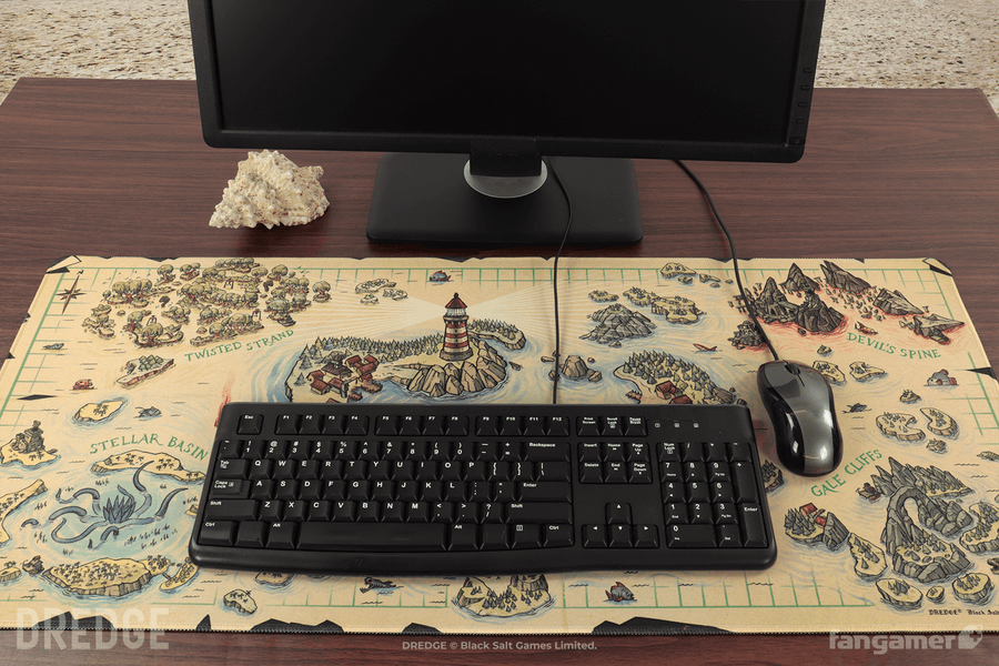 Fisherman's Map Desk Mat - DREDGE