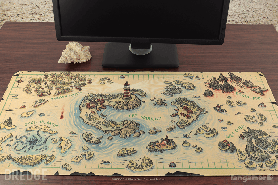 Fisherman's Map Desk Mat - DREDGE