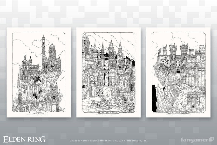 Legacy Dungeon Print Set - ELDEN RING