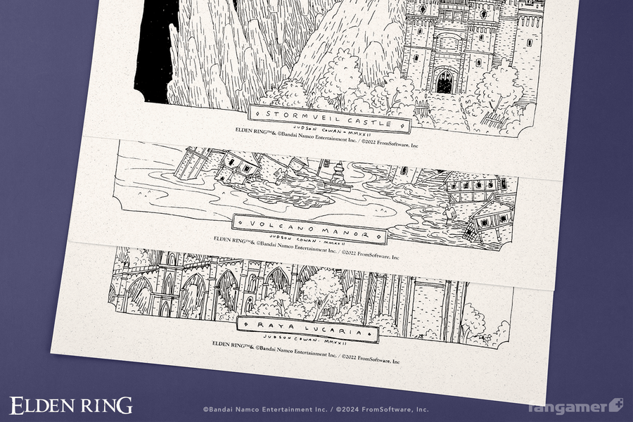 Legacy Dungeon Print Set - ELDEN RING