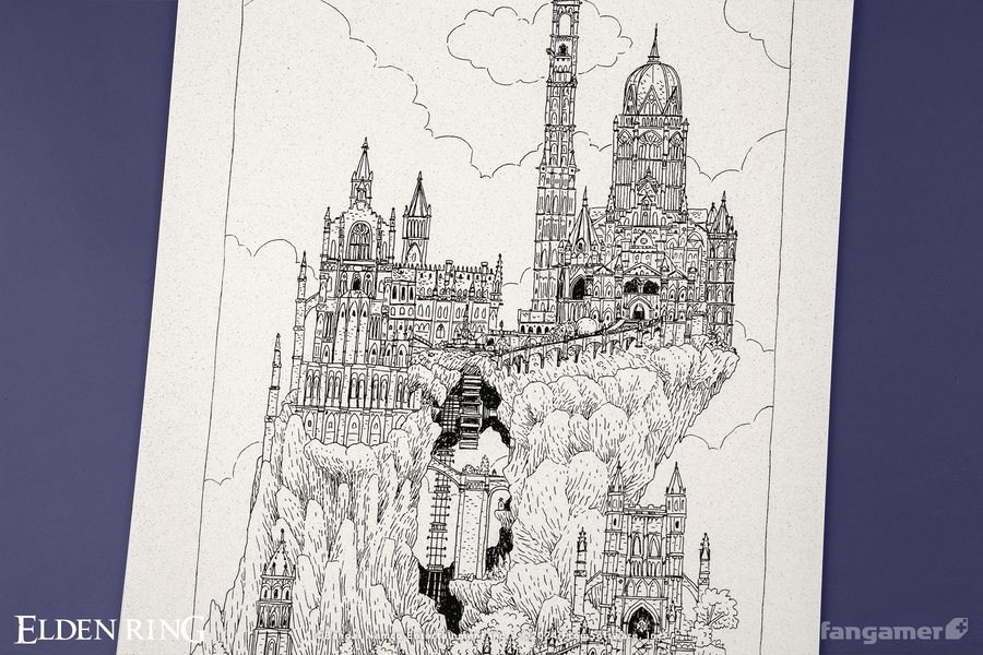 Legacy Dungeon Print Set - ELDEN RING