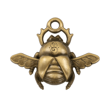 Gold Scarab Pin