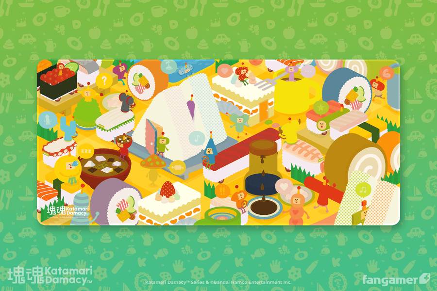 Katamari Delicacy Desk Mat