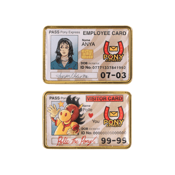 Anya and Polle ID Card Pin Set