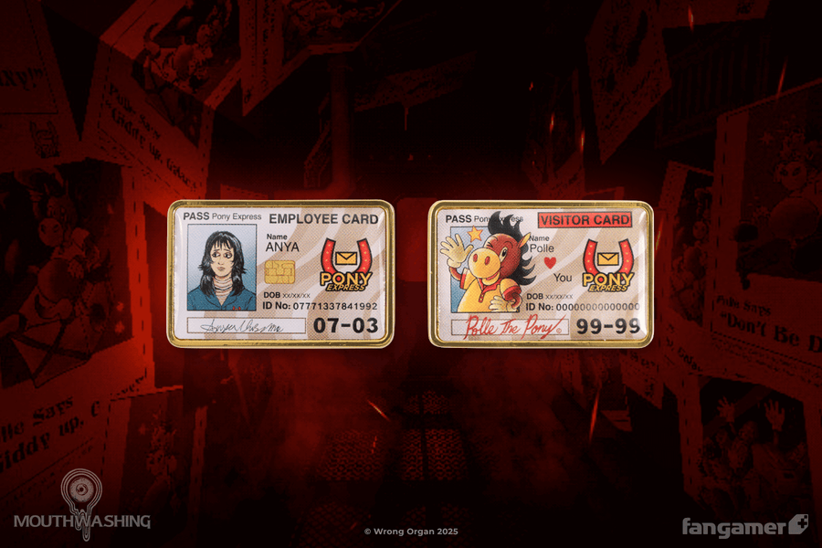 Anya and Polle ID Card Pin Set - MOUTHWASHING