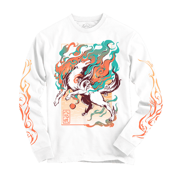 Okami - Solar Flare Long-Sleeved Shirt