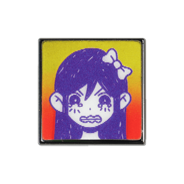 Angry AUBREY Lenticular Pin