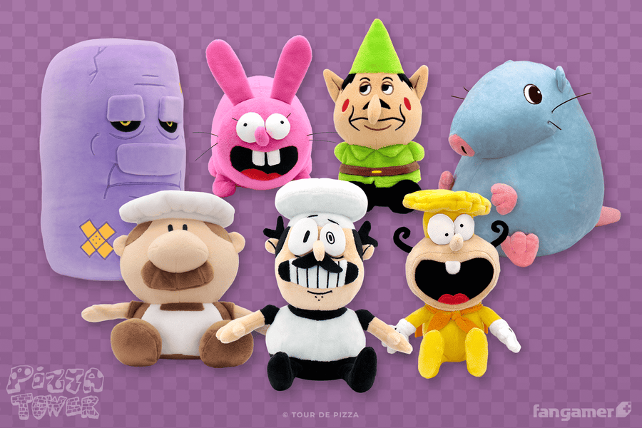 Pizza Tower Plush Combo